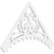Ekena Millwork Pitch Genova Architectural Grade PVC Gable Pediment, 36"W x 21"H x 1"P (14/12) GPP036X021X100GEN - alternate 1